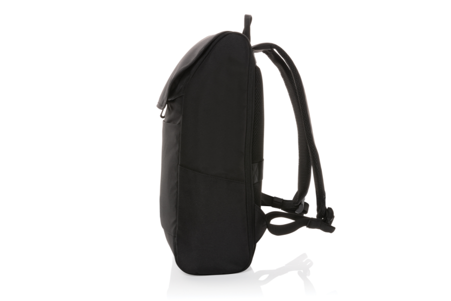 Swiss Peak Fern AWARE™ RPET all over zipper 15.6" backpack: item side right