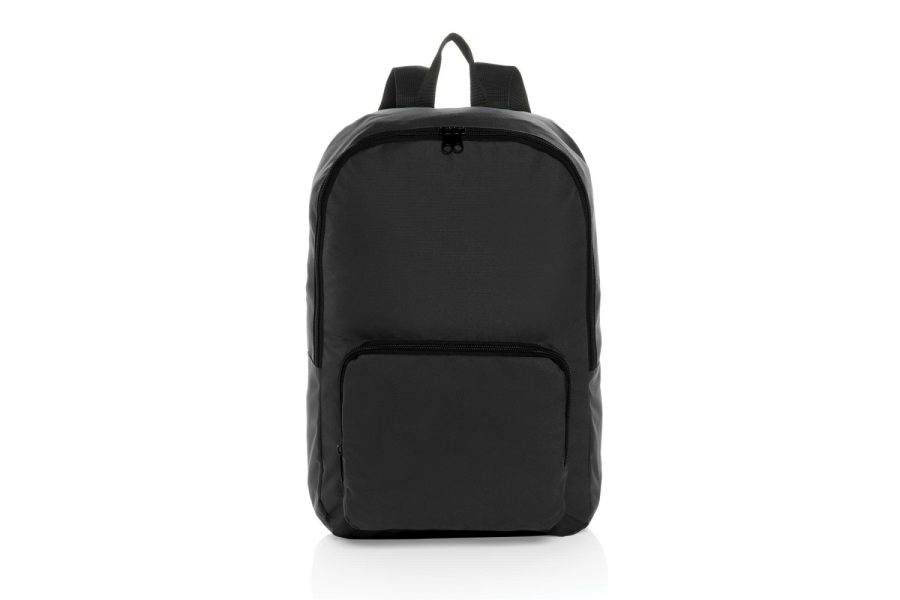 Sac à dos classique pliable Dillon AWARE™ en RPET: Avant du produit