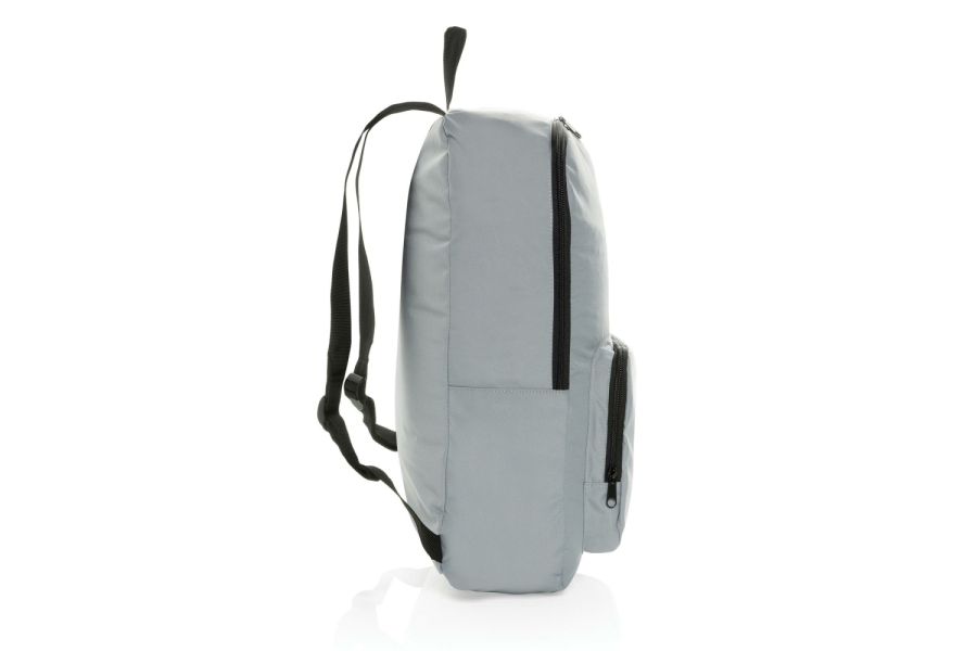 Sac à dos classique pliable Dillon AWARE™ en RPET: Côté gauche du produit