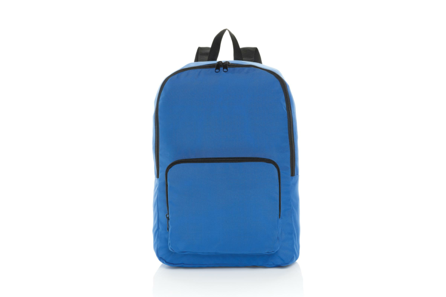 Sac à dos classique pliable Dillon AWARE™ en RPET: Avant du produit