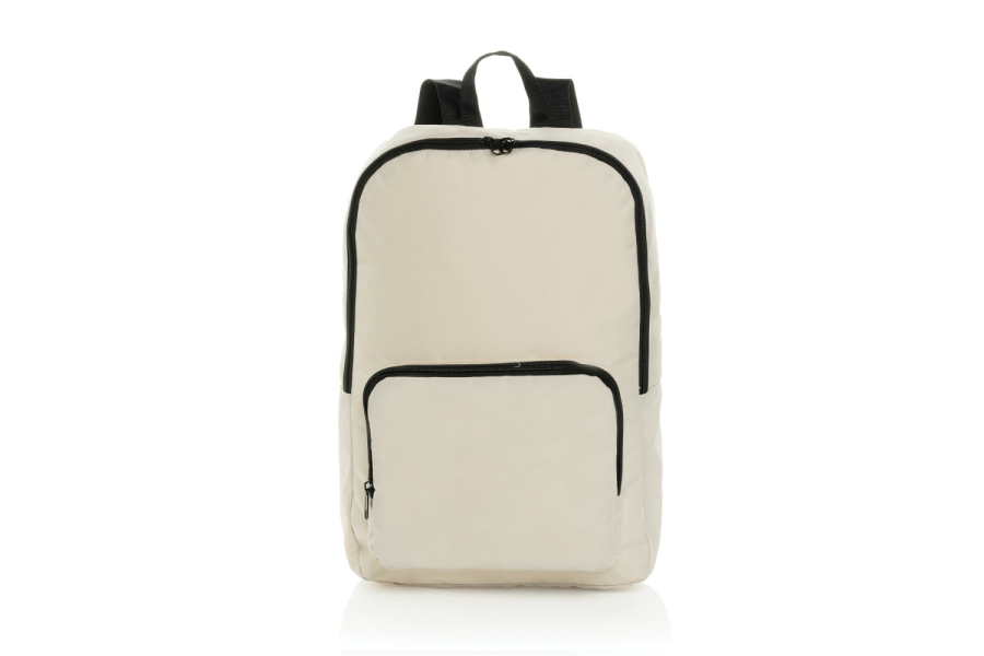 Sac à dos classique pliable Dillon AWARE™ en RPET: Avant du produit