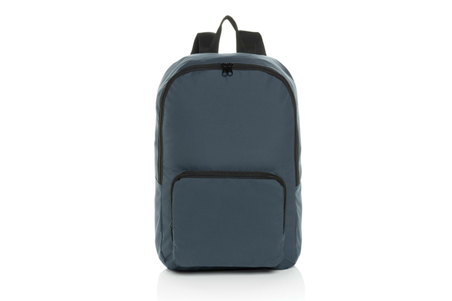 Sac à dos classique pliable Dillon AWARE™ en RPET: Avant du produit
