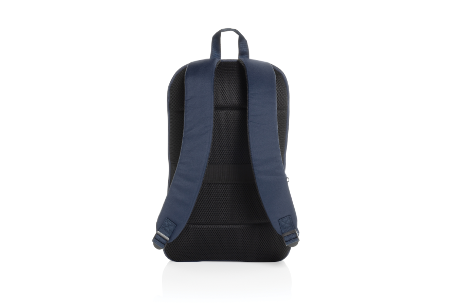 Flexpack Aware™ Expandable Slim RPET 15,6" Laptop-Rucksack: linker Riemen