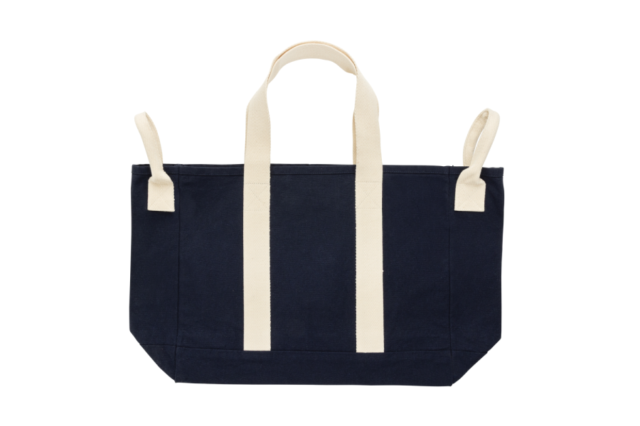Sac de plage BEAU AWARE™ en toile recyclée 400 g/m² avec poignées latérales: Avant du produit