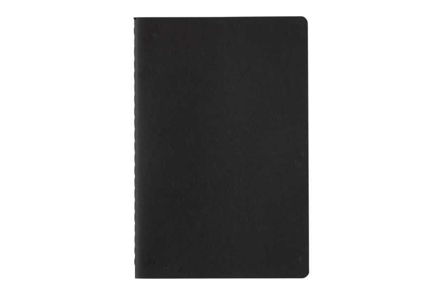 A5 standard softcover notebook: item front down