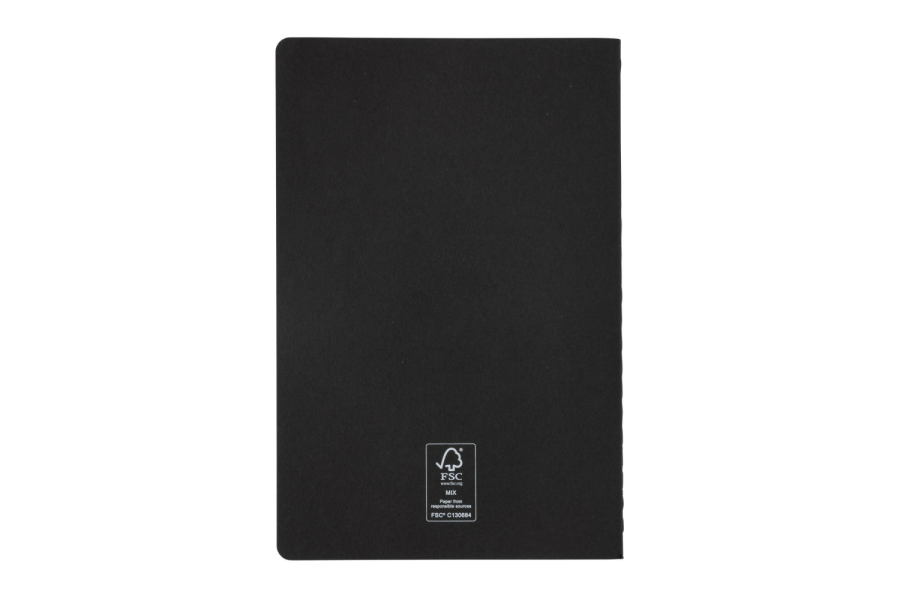 A5 standard softcover notebook: item back up