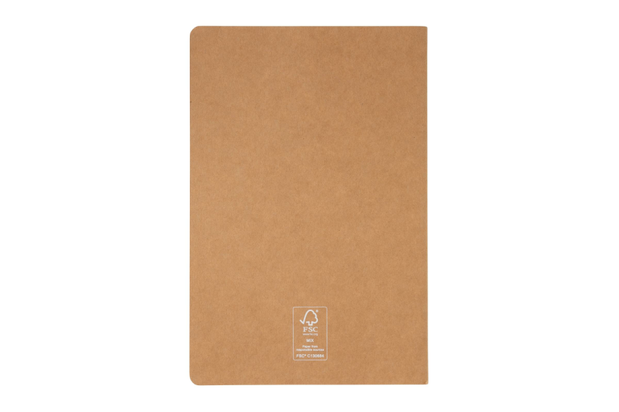 A5 standard softcover notebook: item back up