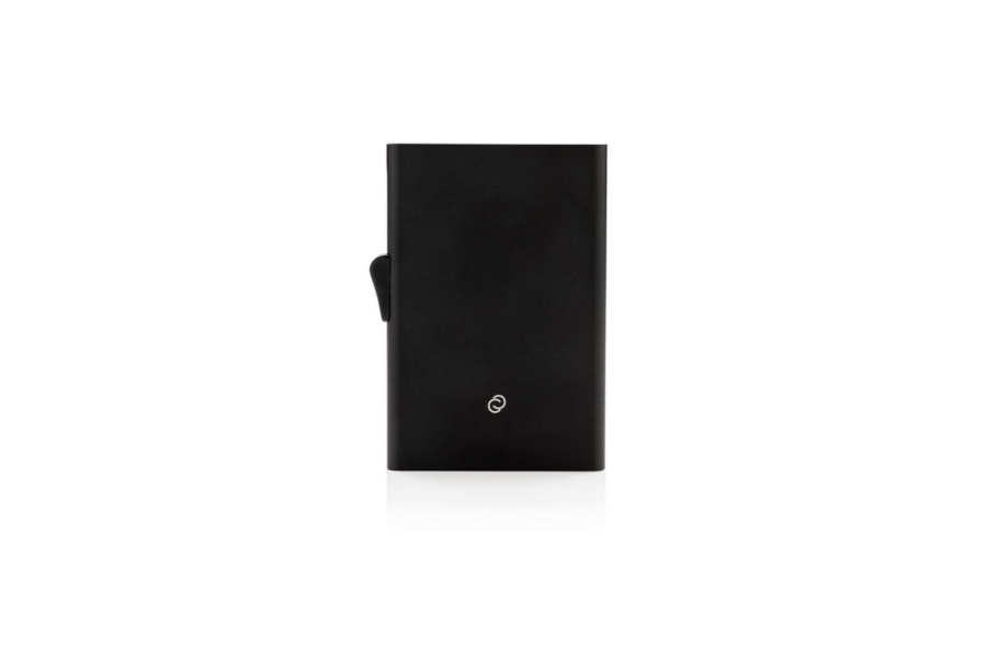 Porte-cartes RFID C-Secure en aluminium: Arrière du produit, partie supérieure