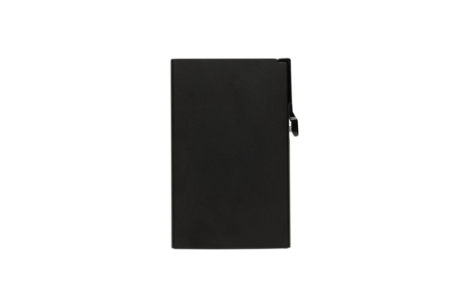 Porte-cartes magnétique Standard pour téléphone en aluminium avec protection RFID: Arrière du produit