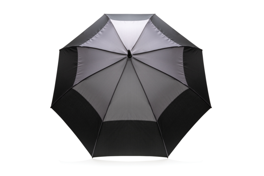 27" Impact AWARE™ RPET 190T sturmfester Regenschirm mit Auf-Automatik: Regenschirm