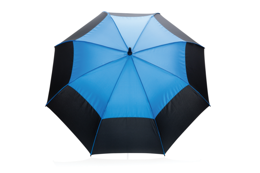27" Impact AWARE™ RPET 190T sturmfester Regenschirm mit Auf-Automatik: Regenschirm