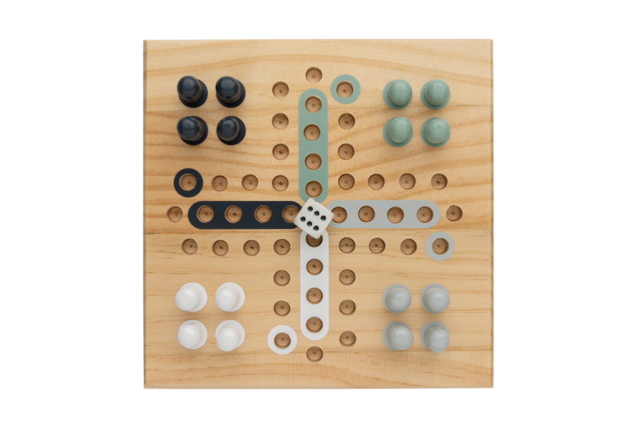 Claire puinen Ludo peli: tuotteen yläosa