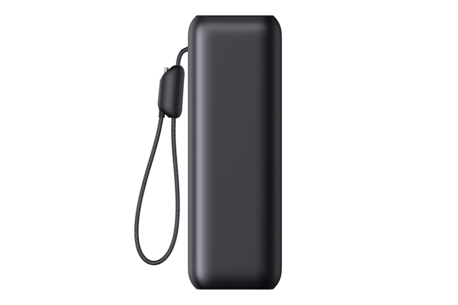 Batterie externe Anker de 25 000 mAh, 165 W, avec câble rétractable intégré: Arrière du produit