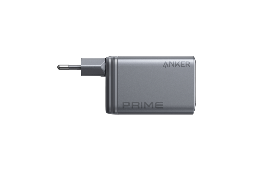 Anker Prime laadija (100W, 3 porti, GaN): eseme vasakul küljel