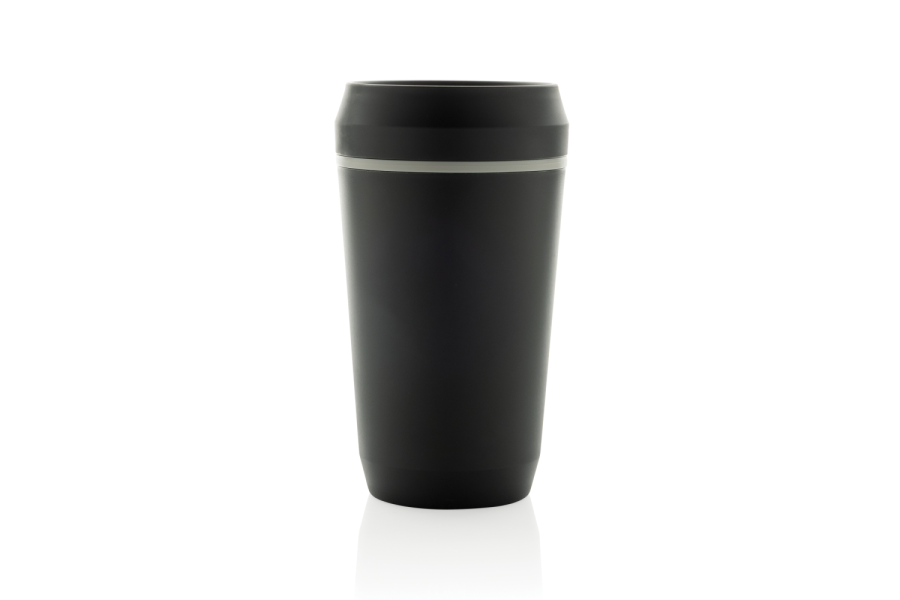 Topl perdirbto plastiko termo puodelis su patentuotu 360° dangteliu, 354 ml: prekė atgal