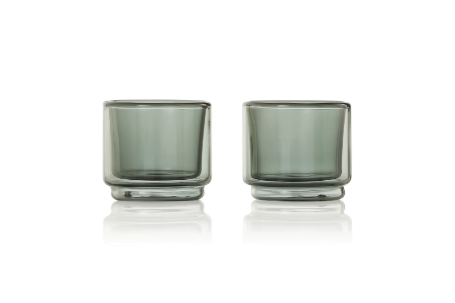 Ensemble de 2 tasses à expresso AdHoc Impact 45ml: Avant du produit