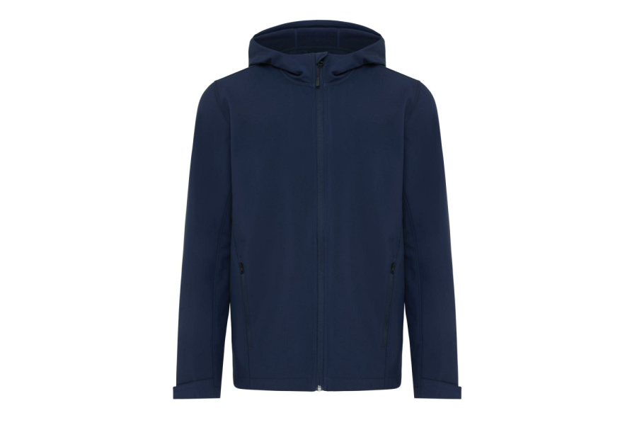 Veste softshell Iqoniq Makalu pour homme en polyester recyclé: Poitrine gauche