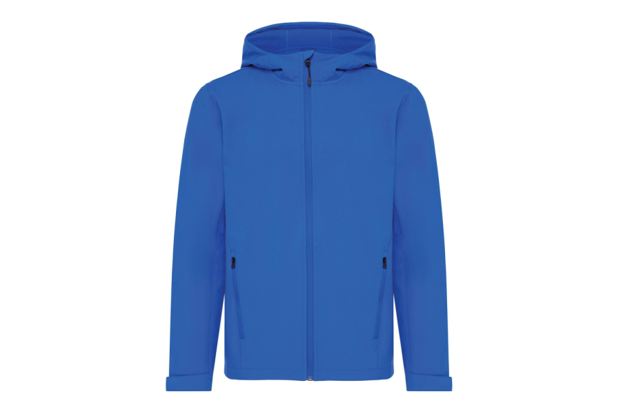 Veste softshell Iqoniq Makalu pour homme en polyester recyclé: Manche droite