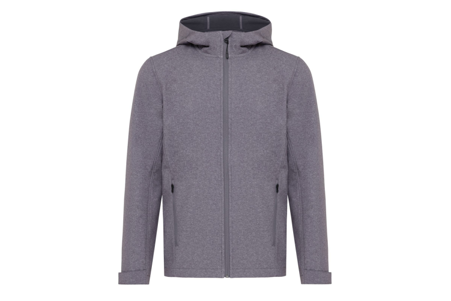 Veste softshell Iqoniq Makalu pour homme en polyester recyclé: Poitrine gauche