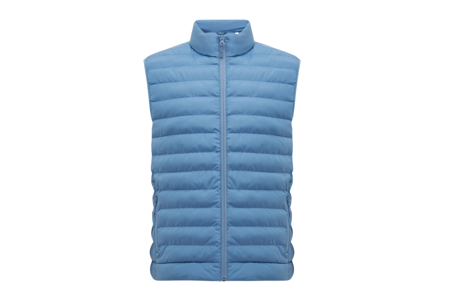 Gilet sans manches Iqoniq Meru pour homme en polyester recyclé: Poitrine droite