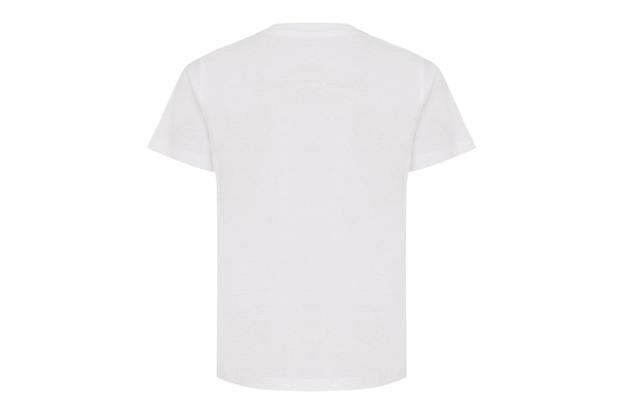 Tee-shirt léger Iqoniq Koli pour enfant en coton recyclé: Arrière du produit, partie supérieure