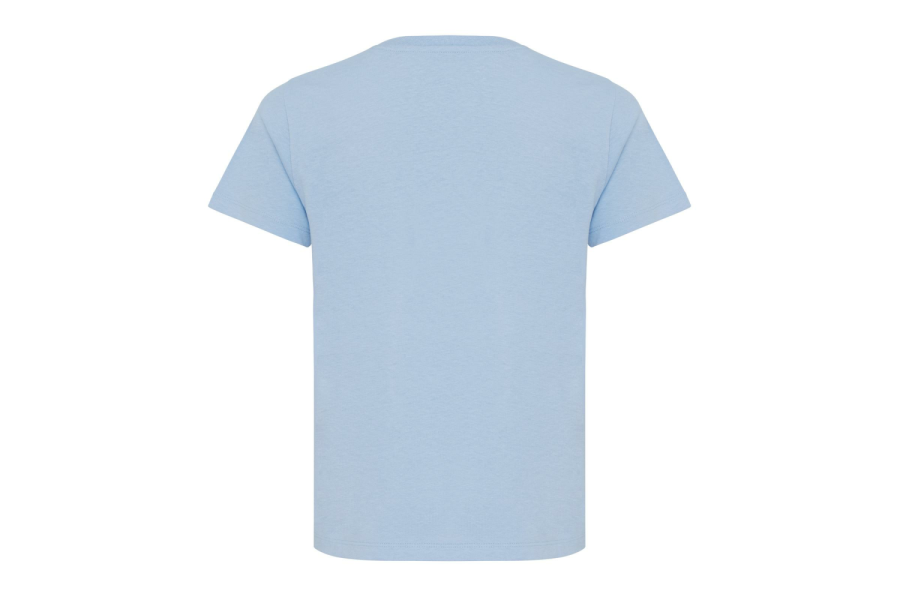 Tee-shirt léger Iqoniq Koli pour enfant en coton recyclé: Arrière du produit, partie supérieure