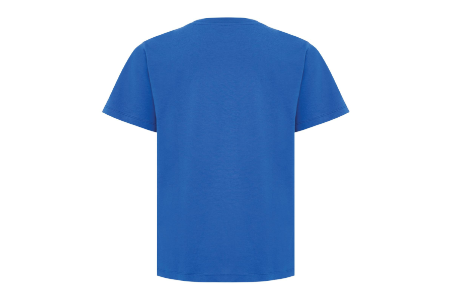 Tee-shirt léger Iqoniq Koli pour enfant en coton recyclé: Arrière du produit, partie supérieure