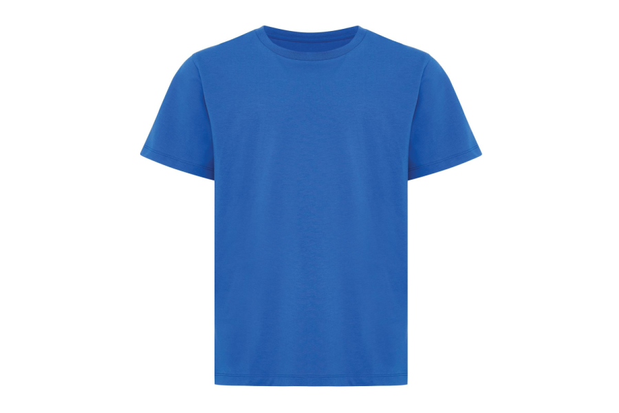 Tee-shirt léger Iqoniq Koli pour enfant en coton recyclé: Intérieur de l’encolure