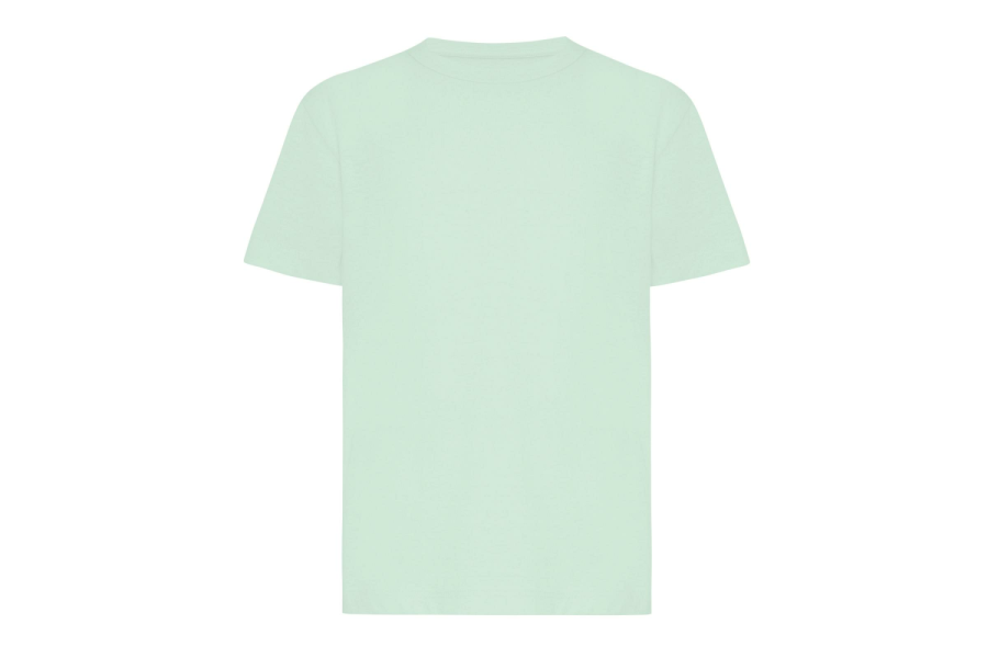 Tee-shirt léger Iqoniq Koli pour enfant en coton recyclé: Intérieur de l’encolure