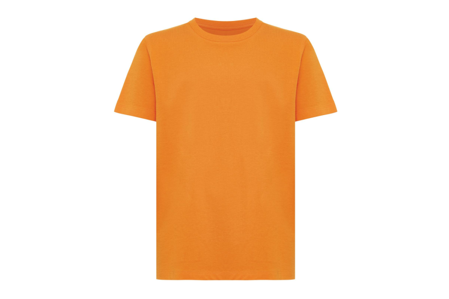 Tee-shirt léger Iqoniq Koli pour enfant en coton recyclé: Poitrine gauche