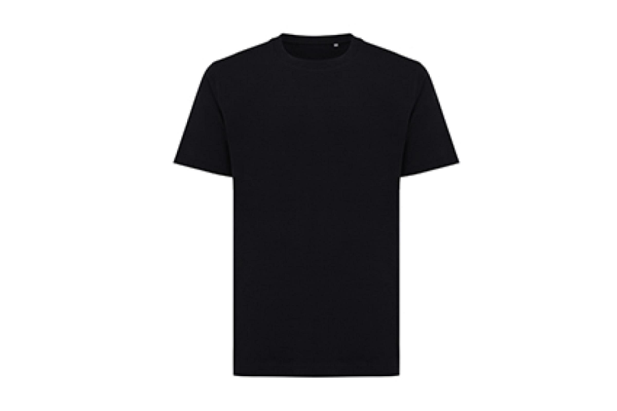 Tee-shirt décontracté Iqoniq Kakadu en coton recyclé: Intérieur de l’encolure