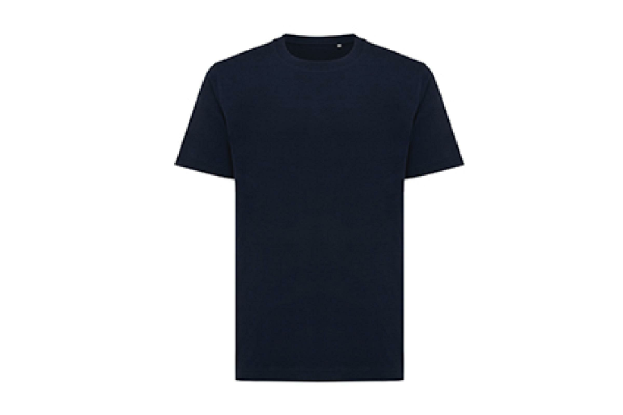 Tee-shirt décontracté Iqoniq Kakadu en coton recyclé: Intérieur de l’encolure