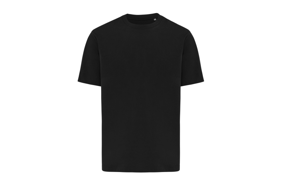 IQONIQ Nikko Heavyweight T-Shirt aus recycelter Baumwolle: Brust rechts