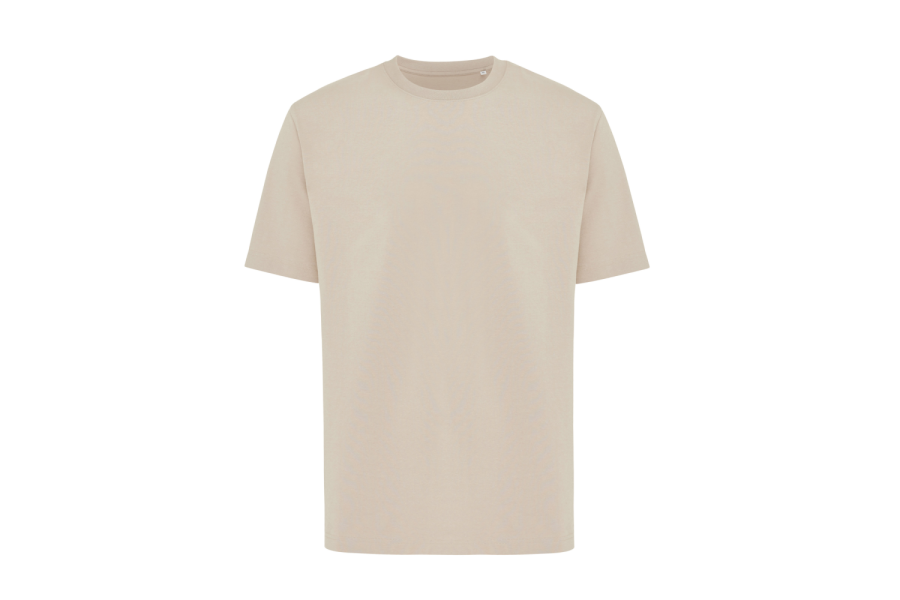 IQONIQ Nikko Heavyweight T-Shirt aus recycelter Baumwolle: innen am Halsausschnitt