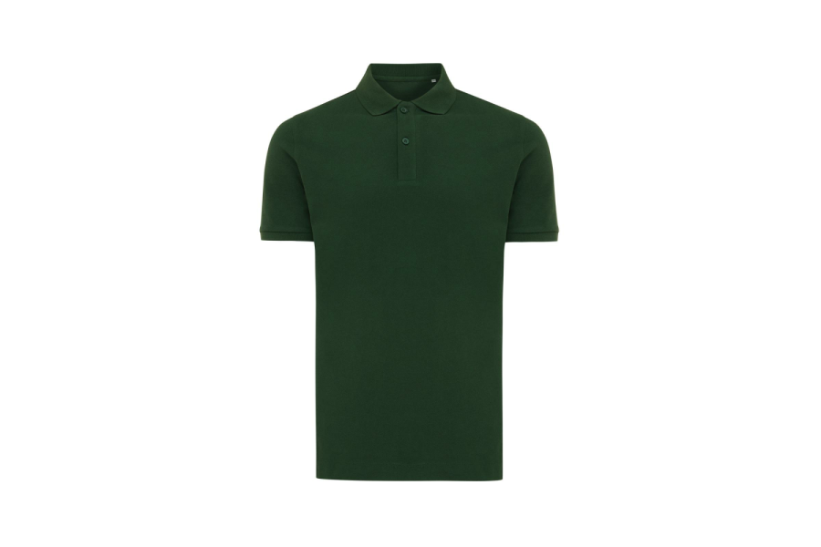 Polo piqué Iqoniq Yosemite en coton recyclé: Manche droite