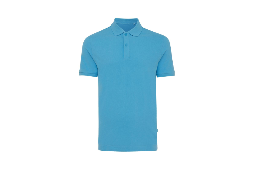 Polo piqué Iqoniq Yosemite en coton recyclé: Intérieur de l’encolure