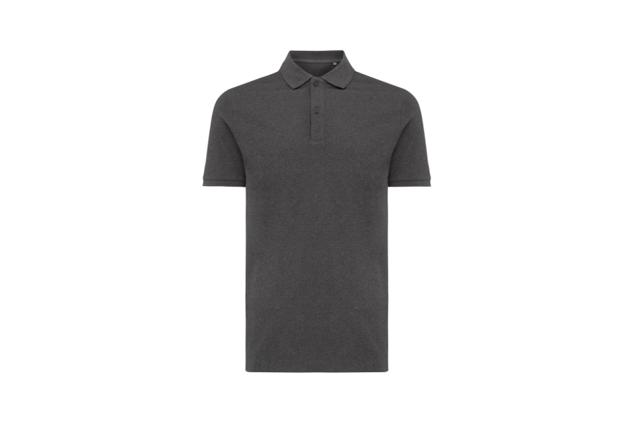 Polo piqué Iqoniq Yosemite en coton recyclé: Manche droite