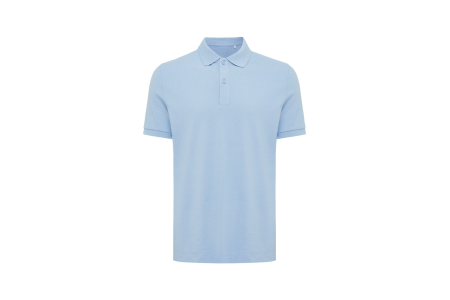 Polo piqué Iqoniq Yosemite en coton recyclé: Manche gauche