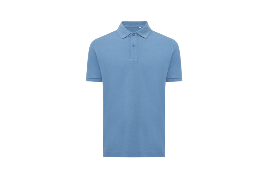 Polo piqué Iqoniq Yosemite en coton recyclé: Manche droite