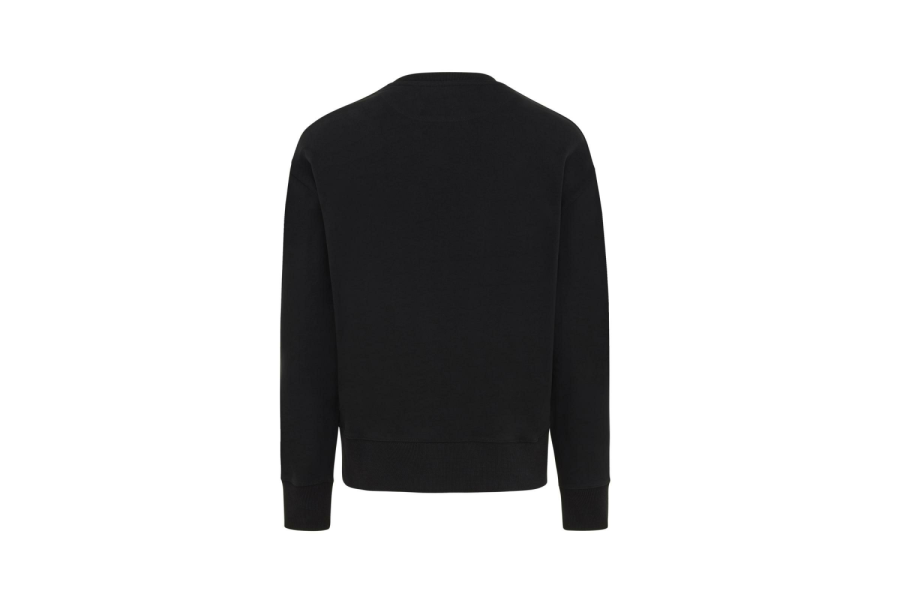Sweat décontracté à col rond Iqoniq Kruger en coton recyclé: Arrière du produit