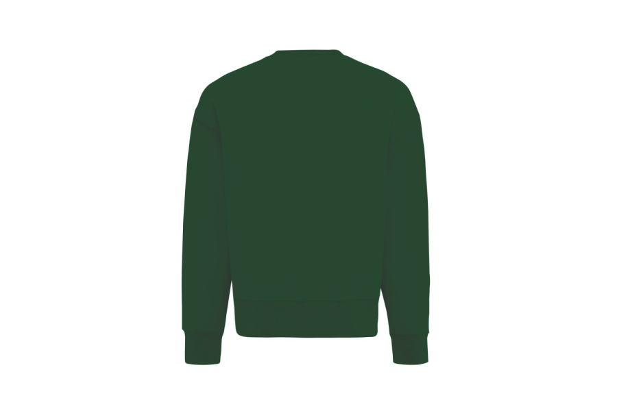 Sweat décontracté à col rond Iqoniq Kruger en coton recyclé: Arrière du produit