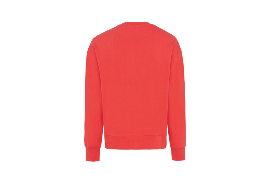 Sweat décontracté à col rond Iqoniq Kruger en coton recyclé: Arrière du produit