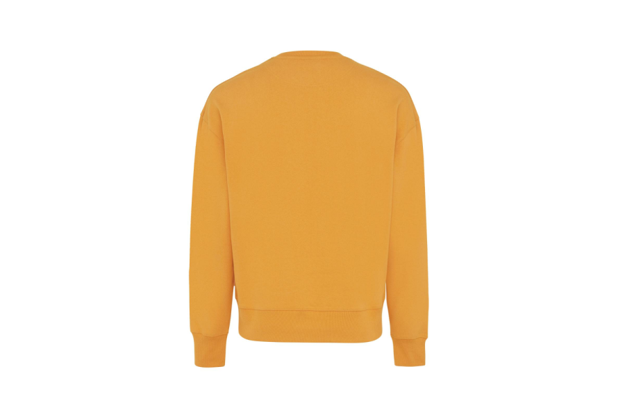 Sweat décontracté à col rond Iqoniq Kruger en coton recyclé: Arrière du produit
