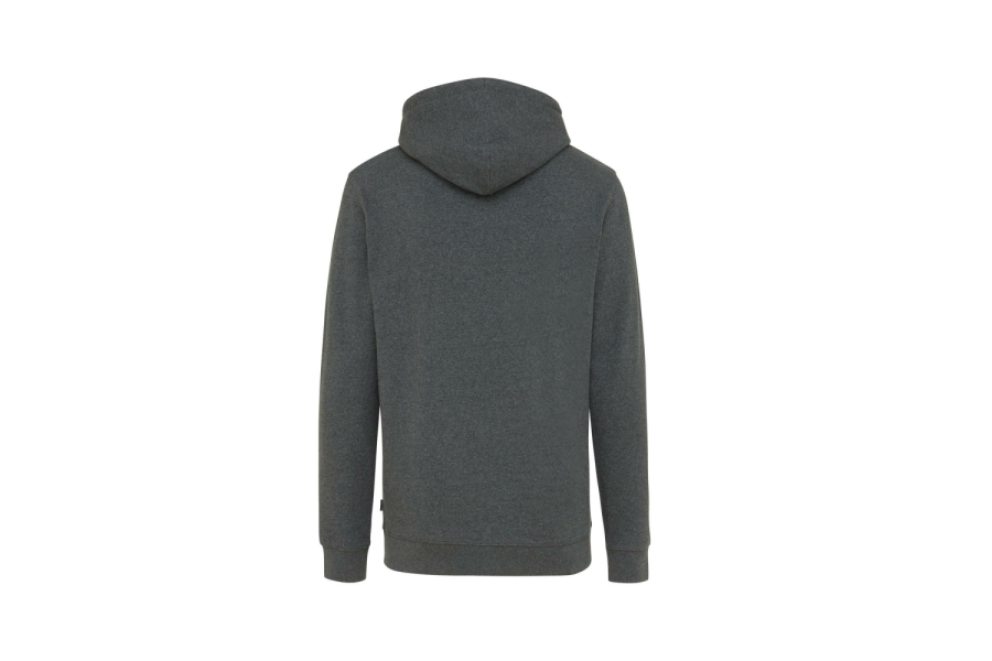 Sweat à capuche non teint Iqoniq Torres en coton recyclé: Arrière du produit