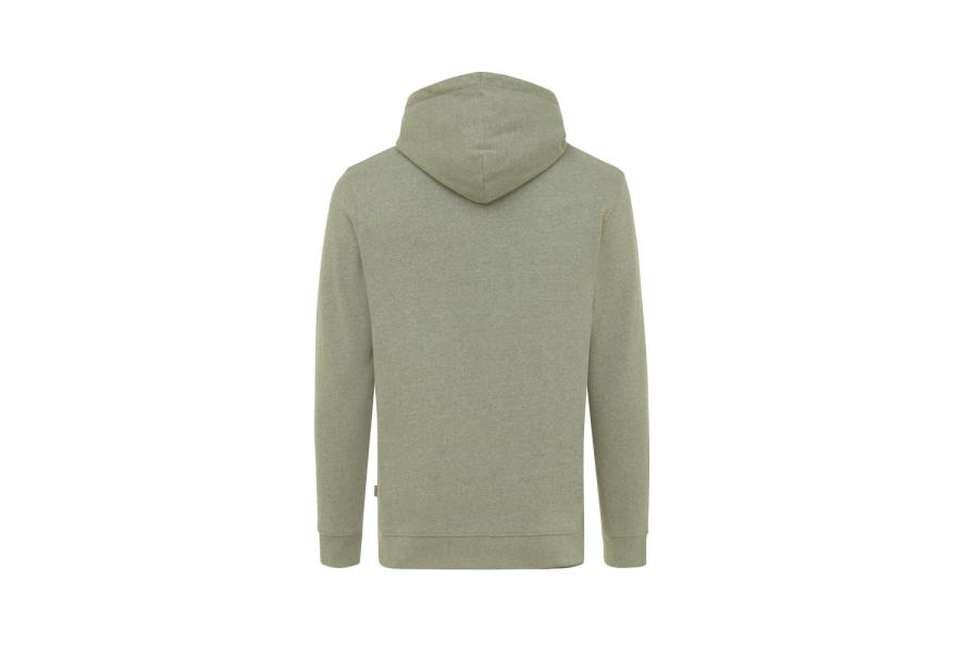 Sweat à capuche non teint Iqoniq Torres en coton recyclé: Arrière du produit