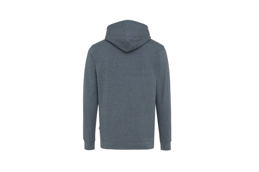 Sweat à capuche non teint Iqoniq Torres en coton recyclé: Arrière du produit