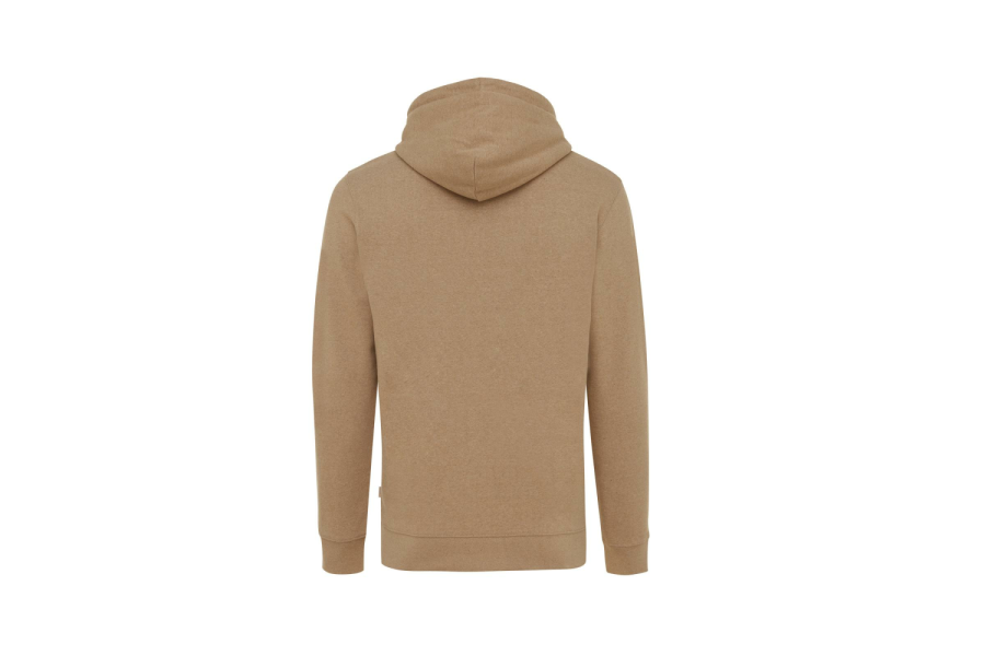 Sweat à capuche non teint Iqoniq Torres en coton recyclé: Arrière du produit