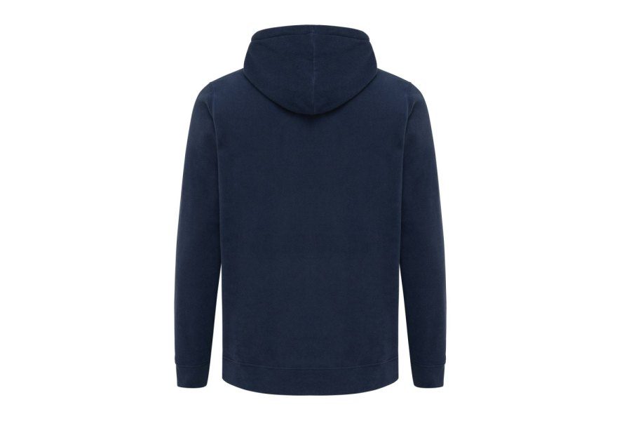 Sweat à capuche en micropolaire Iqoniq Trivor en polyester recyclé: Arrière du produit