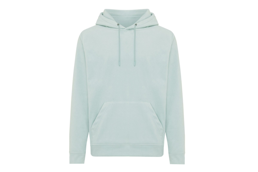 Sweat à capuche en micropolaire Iqoniq Trivor en polyester recyclé: Avant du produit