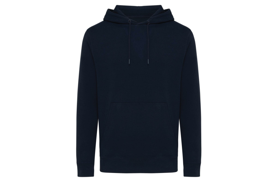 Sweat à capuche léger Iqoniq Rila en coton recyclé: Manche droite